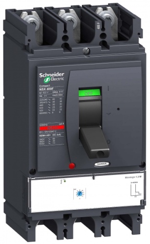 Автоматический выключатель 3П3Т NSX400H MR.1.3M 320A | код. LV432750 | Schneider Electric 